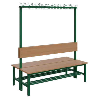 SVO - 160 stěna oboustranná věšáková RAL 6029 - zelená